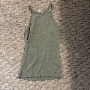Green Women's Tank Top